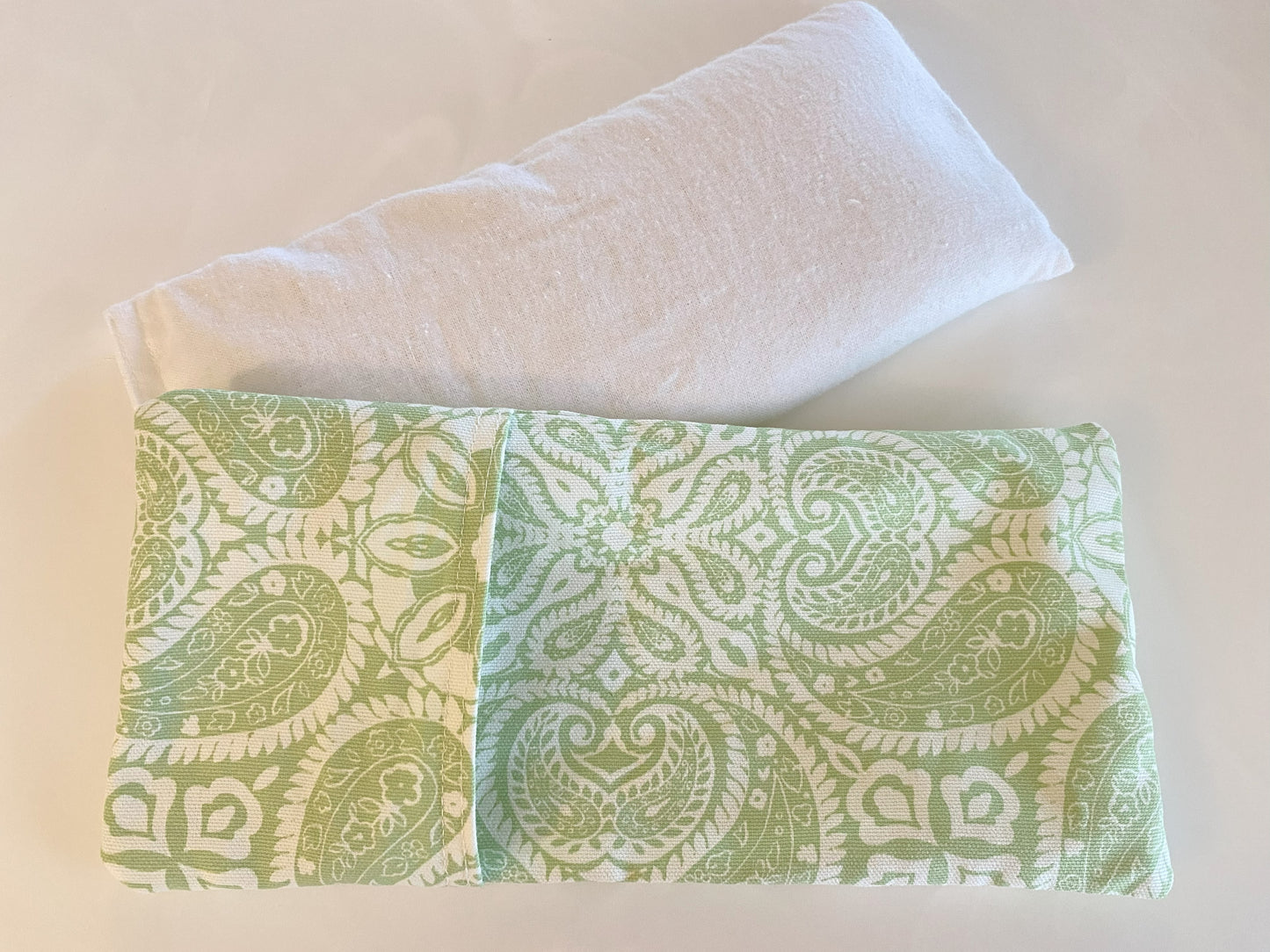 Washable Microwavable Rice Bag l Eye Pillow l Comfort Therapy Pack l Aromatherapy Bag l Paisley